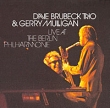 Dave Brubeck Trio, Gerry Mulligan Live At The Berlin Philharmonic (2 CD) Формат: 2 Audio CD (Jewel Case) Дистрибьюторы: Columbia, SONY BMG Австрия Лицензионные товары Характеристики аудионосителей 1995 г Сборник: Импортное издание инфо 5901z.
